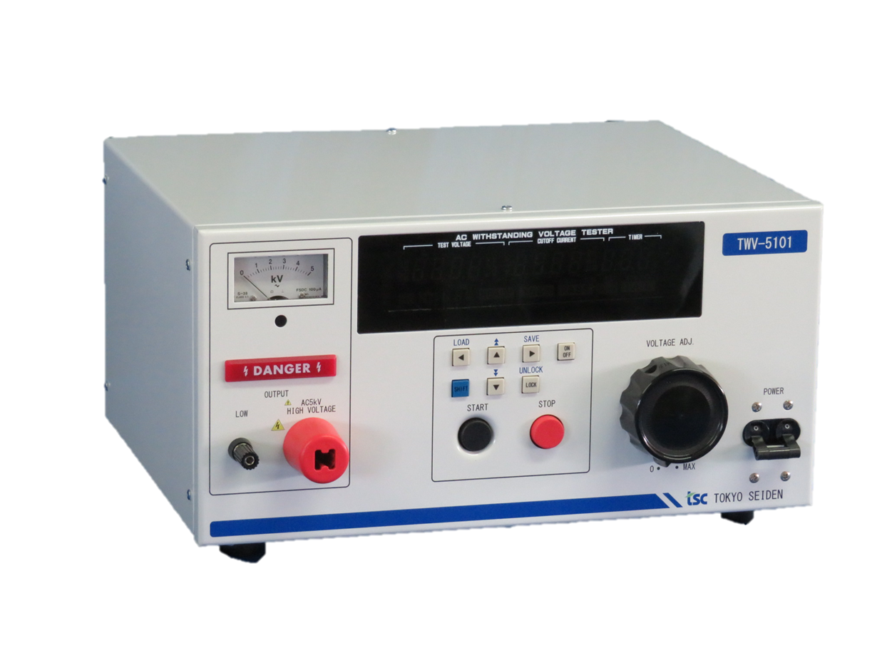 耐電圧試験器(TWV-5101) | 試験機器 | 東京精電株式会社